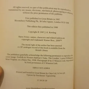 4 harry potter books 2 hardback 2 paper - Image 3