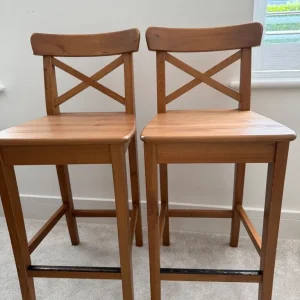 IKEA bar stool pair - Image 7