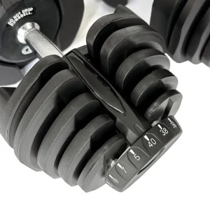 Braingain 40kg adjustable dumbbell set - Image 4