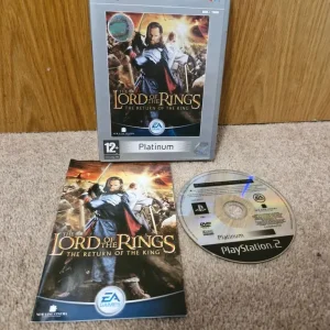 Lord of the Rings: The Return of the King PS2 game