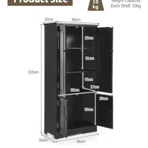 Black cabinets - Image 5