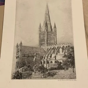 Signed etchings and prints - vintage collection - Image 4