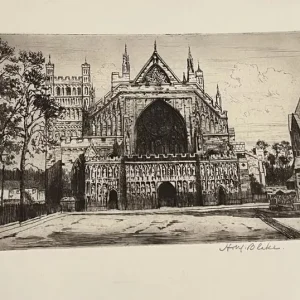 Signed etchings and prints - vintage collection - Image 7