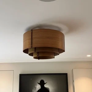 Tom Raffield Leven Flush ceiling Light - Image 3