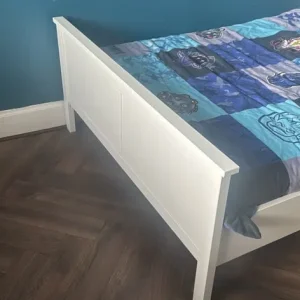 IKEA bed frame with memory foam mattress - Image 3