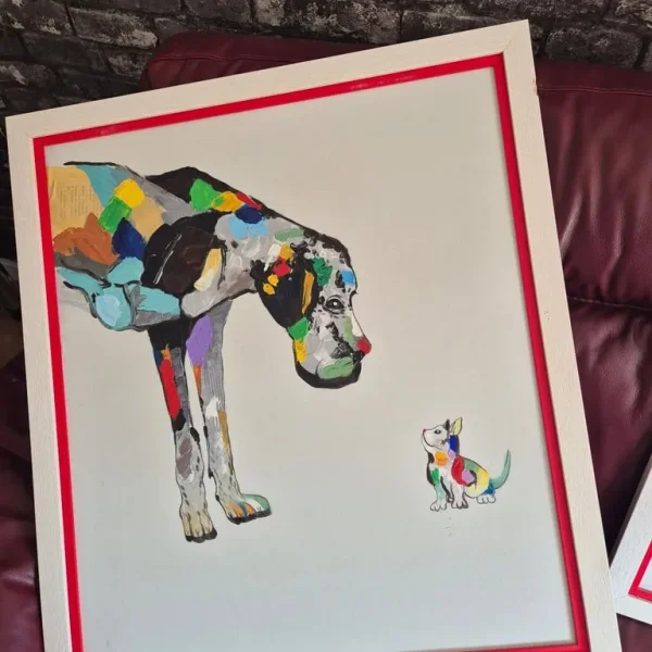 Dog art pictures