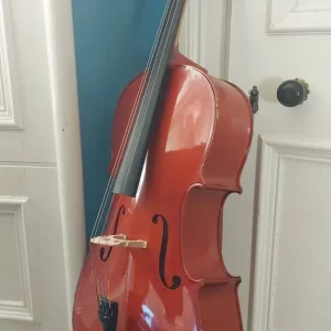Half size student cello with bow and soft case - Image 4