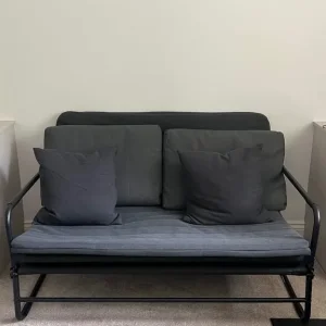 IKEA Hammarn sofa bed, steel frame, 190x120cm as bed