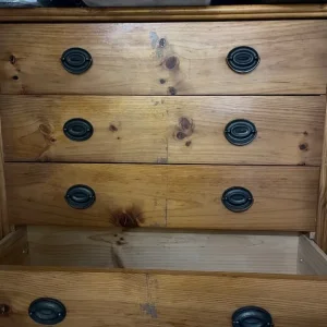 Wooden chest of drawers - Image 4
