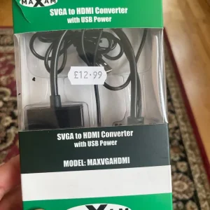 SVGA to HDMI converter with USB power