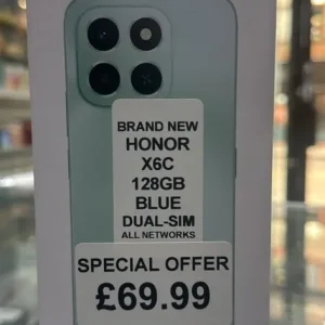 Honor x6C 128GB unlocked all networks 12-month warranty