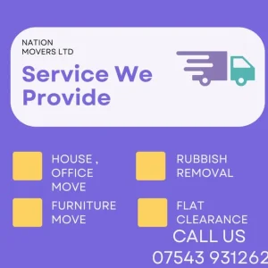 24/7 Professional Movers House Office Piano Furniture Moving & Clearance Services