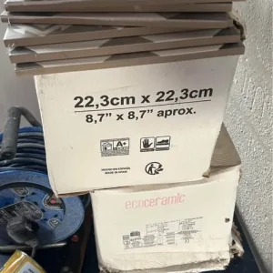 50 pieces of 8.7” x 8.7” tiles, all brand new in box - Image 3