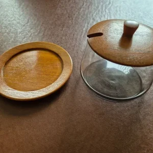 Vintage Swedish Teak Condiment Tray with Lid - Image 7