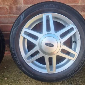 195/50/15 Ford Alloy Wheels x2 - 4x108, 6Jx15 ET52.5 - Image 5