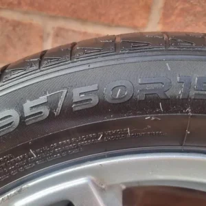 195/50/15 Ford Alloy Wheels x2 - 4x108, 6Jx15 ET52.5 - Image 6