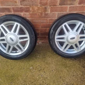 195/50/15 Ford Alloy Wheels x2 - 4x108, 6Jx15 ET52.5