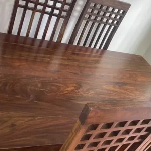 Dining table and 6 chairs - Image 4
