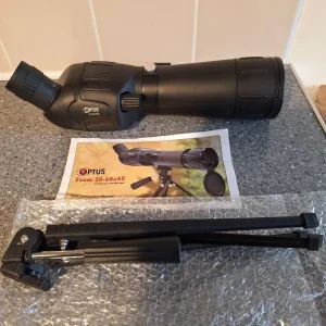 Opus spotting scope 20-60-60 zoom with tripod and carry case - Image 8