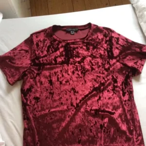 Burgundy Top in Velvet