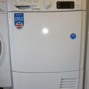 Indesit Sensor Dry Condenser Tumble Dryer IDCE8450BH