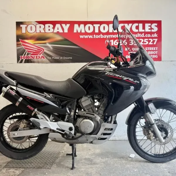 2005 HONDA TRANSALP XL650V BLACK V-TWIN WITH 36,905 MILES