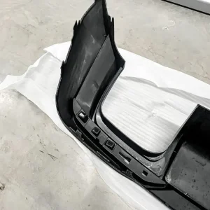 Audi A4 S4 B9.5 2020-2025 Gloss Carbon Rear Diffuser With Light - Image 8