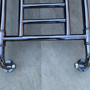 Chrome Heated Towel Rail Radiator - Image 2