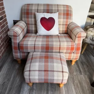 2 seater snuggle chair