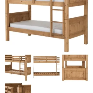 Solid wooden bunk beds