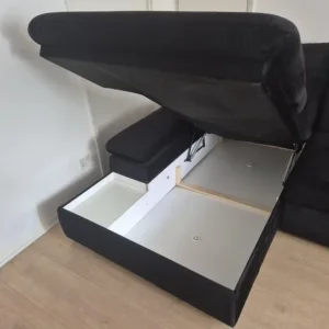 L shape sofa bed with storage - Image 5