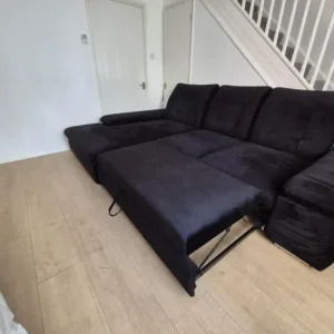 L shape sofa bed with storage - Image 6