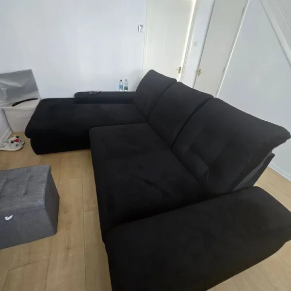 L shape sofa bed with storage