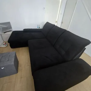 L shape sofa bed with storage