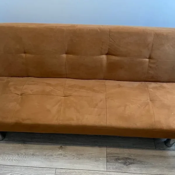 brown sofa bed