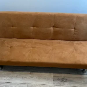 brown sofa bed