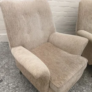 3 Seater Sofa and Two Matching Armchairs - Mid Century - Retro - Image 3
