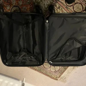 Navy hard shell suitcase - Image 2