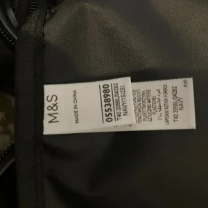 Navy hard shell suitcase