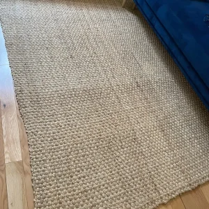 Large jute rug