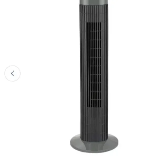 Tower Fans Grey Digital with Remote Control