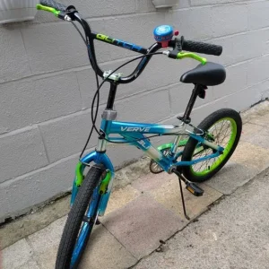 18 Inch Glitch Bike Metallic Blue and Green - Image 2