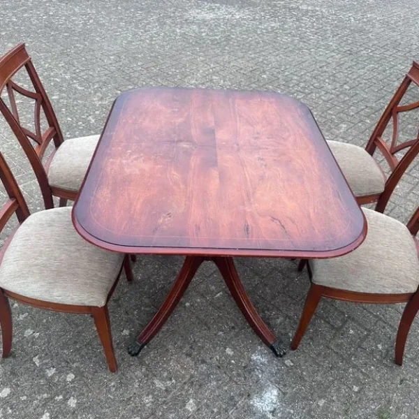 Dining table with 4 chairs