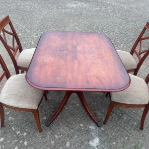 Dining table with 4 chairs