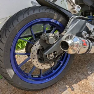 Yamaha MT-125 ABS 2015 Silver with Blue Alloys - Image 3