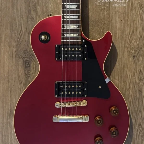 Gibson Custom Shop Les Paul Standard Candy Apple Red Over Goldtop