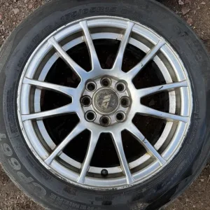 Fiat 500 15” alloy wheels and tyres - Image 2