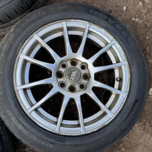Fiat 500 15” alloy wheels and tyres - Image 3