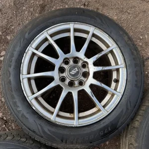 Fiat 500 15” alloy wheels and tyres - Image 5