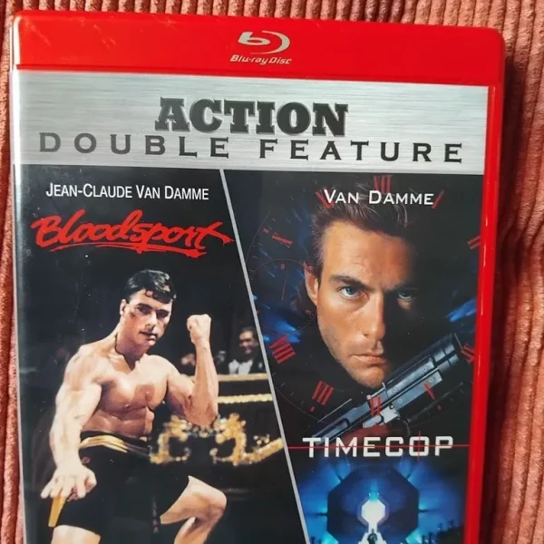 Bloodsport Action Double Feature Bluray DVD
